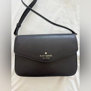 Kate Spade Black Leather Handbag like new never worn